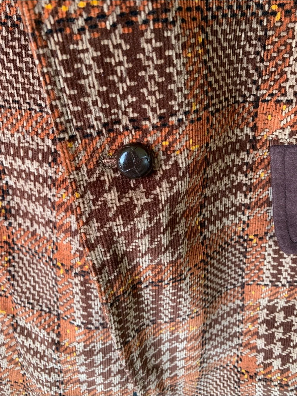 Vintage 60s 70s Men's Houndstooth Blazer Jacket His Sportswear Brand Tag
